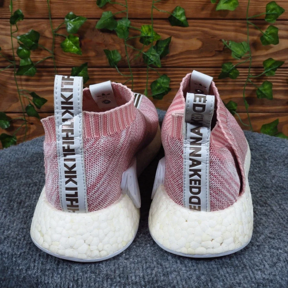 Adidas NMD CS2 Primeknit Mens Sneakers Size 11 Kith x Naked Pink Boost
